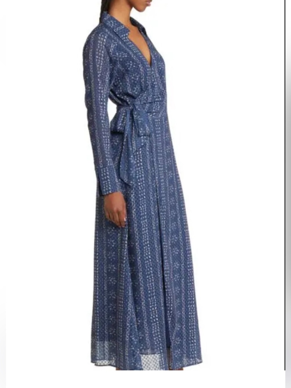 Anthropologie BTFL-Life Katrina Long Sleeve Wrap Dress | Size M